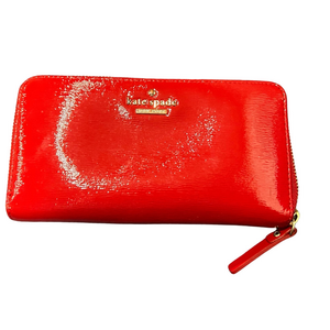 Kate Spade Glossy Red Wallet